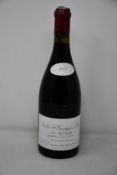 A bottle of Leroy Nuits St-Georges 1er Cru Vignerondes (2000) (750ml) (Over 18s only).