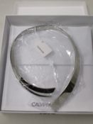 An as new Calvin Klein Beyond stainless steel choker in box.