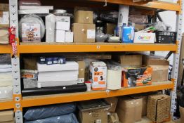 A large quantity of household and related items to include Le Creuset, Yankee candle and DeLonghi.