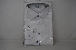 An as new Eton shirt in white (Size 17 - RRP £170).
