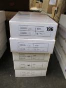 Sixty pairs of as new B Ultem H66005, H31058 and H66010 glasses frames.