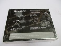 A boxed as new Multipick Kronos (Powerful electric lock pick gun with charger, allen key, Li-ion