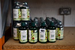 Forty six bottles of The Body Shop Avocado dry skin shower creams (46 x 250ml).