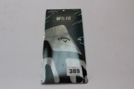 Eighteen women's as new Callaway Opti fit golf gloves (One size fits most, right-hand).