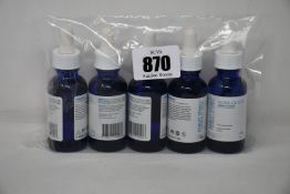 Five as new bottles of Health Street C12 Vitamin C Serum (30ml).