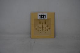 Twenty six packs of as new Gigi Bindi Gold Coloured Crystals from Mercy London (Indian face