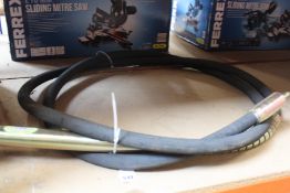 A pre-owned unbranded Concrete Vibrator poker.