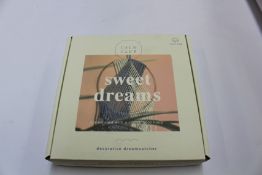 Twelve boxed as new Calm Club Sweet Dreams decorative dream catchers.