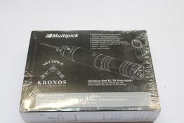 A boxed as new Multipick Kronos (Powerful electric lock pick gun with charger, allen key, Li-ion