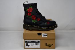 A pair of as new Dr Martens 1460 Vonda boots (UK 5).