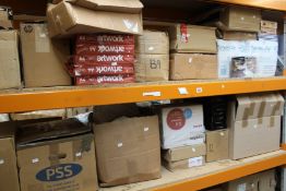 A large quantity of stationery, office supplies and related items.