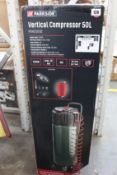 A Parkside Vertical Compressor 50L (PVKO 50 B2).