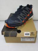 A pair of men's as new Salomon XA 3D v8 GTX boots (UK 11.5).