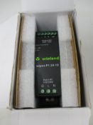 An as new Wieland WIPOS P1 24-10 power supply (81.000.6140.0).