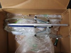 An as new Kukko 207-3 three jaw combination wrench puller with adjustable reach and swivelling jaw.