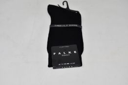 A quantity of as new Falke Milano socks in black (Approximately 20 pairs - RRP £18 each).