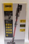 A new Zanussi Red Z8 Complete Clean cordless rechargeable 400W, 0.05L foldable vacuum cleaner (