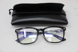 A quantity of as new blue light blocking glasses (Approximately 55 pairs).