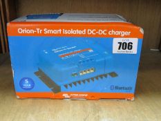 A Victron Energy Orion-Tr Smart 12/24-10A (240W) Isolated DC-DC charger.
