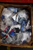 A quantity of as new Tommy Hilfiger socks in twin packs (Approximately 70 packs of children's, 24
