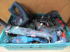 A quantity of pre-owned power hand tools to include DeWalt, Bosch and Parkside.