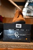 A pair of as new Gaziano Girling Arran shoes (UK 6 - shoes new but sole requires cleaning).