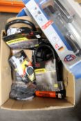 A large quantity of miscellaneous padlocks and related to include Master Lock, ABUS and Kryptonite.