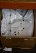 Ten as new Oscar of Sweden white shirts (Assorted sizes).