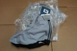Four pairs of Altura Firestorm cycling overshoes in various sizes.