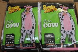 Eighteen as new Snugga Me - Cute Cow Onesie Costumes (Adult - Small).