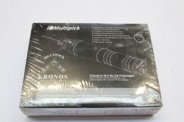 A boxed as new Multipick Kronos (Powerful electric lock pick gun with charger, allen key, Li-ion