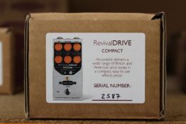 A boxed as new Origin Effects RevivalDRIVE Compact Overdrive Pedal.