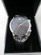 An as new Emporio Armani AR1733 watch.