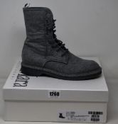 A pair of pre-owned Max Mara Baker boots (UK 7, good condition).