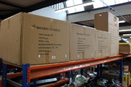 A quantity of as new Maximo Fitness foam rollers (Approximately 55).