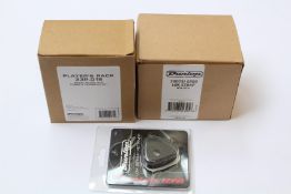 A quantity of as new Dunlop thumb and finger picks to include 33P.020, Jimi Hendrix pick tins and