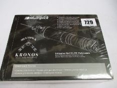 A boxed as new Multipick Kronos (Powerful electric lock pick gun with charger, allen key, Li-ion