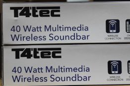 Four new T4 Tec Soundbars (TTSB001).