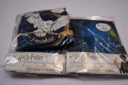 A quantity of children's as new Harry Potter pyjamas (25 pairs of boys, all 6-7 years and 15 pairs