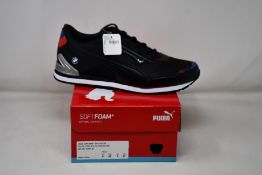 A pair of as new Puma Soft Foam+ BMW MMS Track Racer trainers (UK 8).
