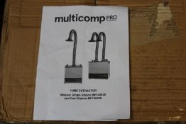 A Multicomp PRO Single Station Fume Extractor MP740529.