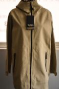An as new Jack Wolfskin The Storm Shell jacket in almond (M).