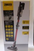 A new Zanussi Red Z8 Complete Clean cordless rechargeable 400W, 0.05L foldable vacuum cleaner (