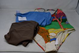 Four items of as new Bower swimwear (3 x XS, 1 x S).