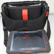 A pre-owned Snap-on Zeus Diagnostics System 20.2 with Scope Module M4 Compact Scan Module M5,