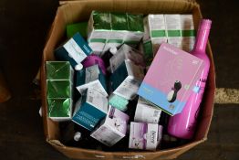 A box of as new luxury toiletries.