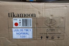 A Tikamoon ST01 Galet Nobu pebble wash basin.