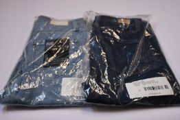 Two pairs of as new Paige Hoxton Ankle jeans (Size 26,27) and eight pair of as new Paige Relaxed