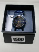 A woman's boxed as new Tommy Hilfiger Skylar Blue watch (1782260).