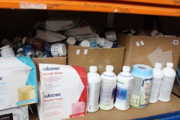 A large quantity of miscellaneous dietary/health supplements to include various Isagenix products